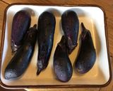 A picture of step 1 of Roasted eggplant dip.