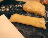 A picture of step 8 of Potato Gnocchi with Curry Sauce.