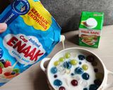 Foto langkah ke 5 dari resep Es Ximilu Creamy dengan Jelly Ball Bunga Telang.