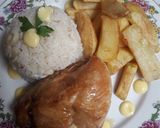 Foto del paso 4 de la receta: Pollito frito con papas y arroz con choclo🇵🇪