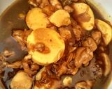 Foto langkah ke 6 dari resep MPASI Nasi Tim ati ayam + tofu.