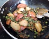 A picture of step 3 of Mix vegetable masala khichdi.