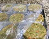 Foto del paso 5 de la receta: ¡Hamburguesas de arvejas!