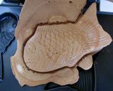 A picture of step 7 of Taiyaki Made with Pancake Mix.
