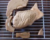 A picture of step 8 of Taiyaki Made with Pancake Mix.