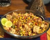 A picture of step 5 of Roasted Corn & Paneer Salad 🥗.