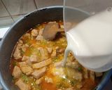 Zöldborsós tokány recept fázis 4 fotója