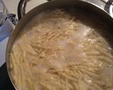 Foto del passaggio 7 della ricetta Trofie con crema di limone e gamberi al profumo di maggiorana
