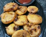 A picture of step 6 of Tomato ke pakode.