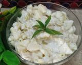 A picture of step 6 of Macorani salad.