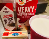 A picture of step 2 of Red Mashed Potatoes.