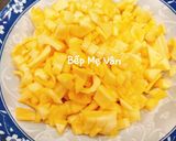 Hình bước làm 4 của món Kem bịch chuối,mít,sầu riêng