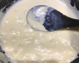 A picture of step 4 of White Sauce Cheese Pasta.