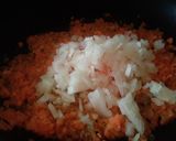Foto del paso 5 de la receta: Pan de Pita relleno con "carne de coliflor" piña dulce y queso!!! 🍘🍍🧀🍘