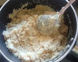 A picture of step 1 of Sooji Halwa in orange Creation.