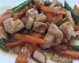 Foto langkah ke 7 dari resep Ayam Fillet Saos Tiram + Buncis + Wortel.