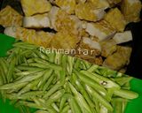 Foto langkah ke 1 dari resep Gulai Kacang Panjang & Tempe.