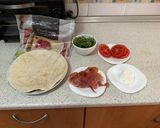 Foto del paso 1 de la receta: Piadinas con jamón serrano