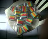 Foto langkah ke 4 dari resep Rainbow cake putih telur.