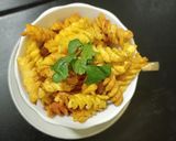 A picture of step 4 of Crispy crunchy fusilli (mecroni).