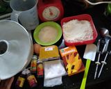 Foto langkah ke 1 dari resep Bolu Air Pelangi.