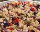 Szivárványos vegán quinoa recept fázis 4 fotója