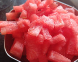 வாட்டர் மெலன் மாக்டெயில்(watermelon mocktail recipe in tamil) ரெசிபி ஸ்டேப் 1 புகைப்படம்