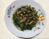 樹子拌地瓜葉（5分鐘簡單快速純素食料理）的食譜步驟3照片