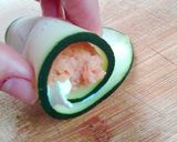 Foto del paso 4 de la receta: Makis de calabacín rellenos