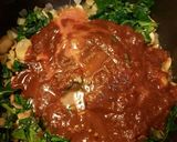 A picture of step 4 of Spicy Red Sauce Mushroom Tacos.
