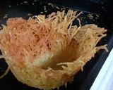 Foto del paso 2 de la receta: Nido de papas fritas relleno con cerdo a la barbacoa