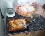 Foto del paso 3 de la receta: Lasaña de jamón y queso con salsa mixta