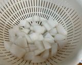 Hình bước làm 1 của món Củ Cải Trắng kho Thịt Băm