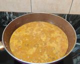 A picture of step 8 of Posto soya aloo curry.