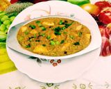 A picture of step 4 of યુપી સ્ટાઇલ મટર નિમોના.