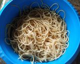 Foto langkah ke 1 dari resep Spageti Tek Tek Goreng.