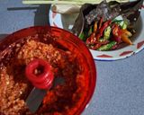 Foto langkah ke 2 dari resep Ikan Cucut Larak Tahu Kuah Merah a.k.a Mangut Iwak Asap Khas Tegal.