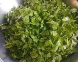 पालक की सब्जी (Palak Ki sabzi recipe in Hindi) रेसिपी चरण 1 फोटो