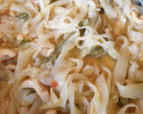 Foto del paso 7 de la receta: Tallarines con yogur, coco y curry
