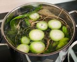 Hình bước làm 1 của món Trà Bí Đao Hạt Chia