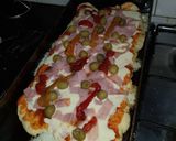 Foto del paso 6 de la receta: Pizza súper práctica en la plancheta