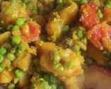 आलू मटर मसाला (aloo matar masala recipe in Hindi) रेसिपी चरण 3 फोटो