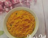 A picture of step 6 of Kura Dosakaya Chutney or Andhra Budamkaya Chutney.
