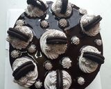 Hình bước làm 5 của món Oreo cake ♡ trang trí bánh sinh nhật bằng bánh oreo