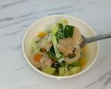 Foto langkah ke 5 dari resep Sop tetelan bakso sayur.