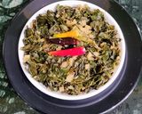 A picture of step 4 of Sunsunia saag (aquatic plants)Fry.