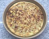 Foto del paso 5 de la receta: Tarta de puerro, cebolla y jamón