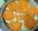 Foto del paso 2 de la receta: Mil hojas de zuchinni y Coreano