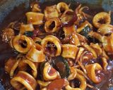 Gambar langkah 5 resipi Sotong Kam Heong.