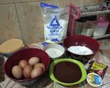 Foto langkah ke 1 dari resep Brownies Cake Versi Panggang.